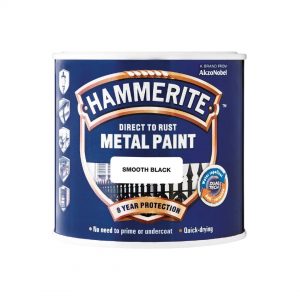 Hammerite Smooth Black 1L