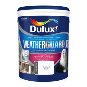 Dulux Weatherguard Ultra Smooth White 5L